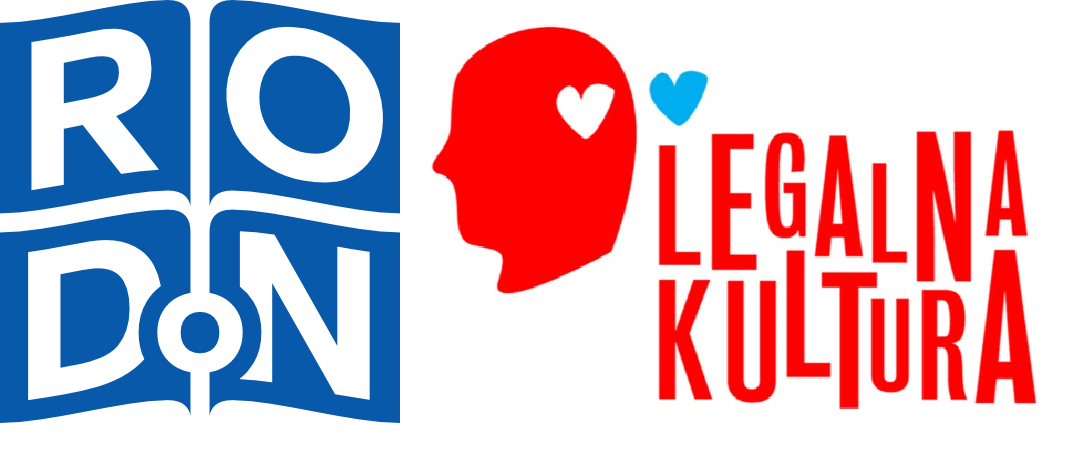 logotypy RODoN i Legalna Kultura